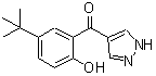 CAS#: 288844-48-4， [2-Hydroxy-5-(2-Methyl-2-Propanyl)Phenyl](1H-Pyrazol-4-Yl)Methanone