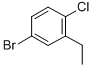 structure of CAS# 289039-22-1, 4-Bromo-1-Chloro-2-Ethylbenzene;4-Bromo-1-Chloro-2-Ethylbenzene, 98+%;4-BROMO-1-CHLORO-2-ETHYLBENZENE;5-Bromo-2-Chloroethylbenzene