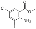 structure of CAS# 289039-84-5, Methyl 2-Amino-5-Chloro-3-Iodobenzoate;2-Amino-5-Chloro-3-Iodobenzoic Acid Methyl Ester;Methyl 2-Amino-5-Chloro-3-Iodobenzoate, 98+%;METHYL 2-AMINO-5-CHLORO-3-IODOBENZOATE