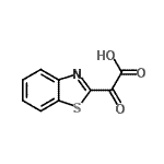CAS#: 28917-80-8， 1,3-Benzothiazol-2-Yl(Oxo)Acetic Acid