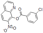 CAS 登录号：29007-03-2， 7-硝基-8-喹啉基 3-氯苯甲酸酯