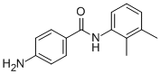 结构式 CAS# 29027-72-3, 4-氨基-N-(2,3-二甲基苯基)苯甲酰胺