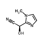 CAS#: 290374-51-5， (2S)-Hydroxy(1-Methyl-1H-Imidazol-2-Yl)Acetonitrile