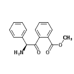 CAS 登录号：29046-06-8， 甲基2-[(2S)-2-氨基-2-苯基乙酰基]苯甲酸酯