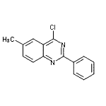 CAS#: 29083-98-5， 4-Chloro-6-Methyl-2-Phenylquinazoline