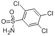 structure of CAS# 29092-27-1, 2,4,5-Trichloro-Benzenesulfonamide;2,4,5-TRICHLOROBENZENESULFONAMIDE