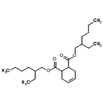 结构式 CAS# 2915-49-3, 二(2-乙基己基)4-环己烯-1,2-二羧酸酯