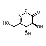 CAS#: 291744-32-6， (4S,5R)-4,5-Dihydroxy-6-(Hydroxymethyl)-4,5-Dihydro-3(2H)-Pyridazinone