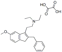 CAS#: 29188-52-1， 2-(2-Benzyl-6-Methoxy-3H-Inden-1-Yl)-N,N-Diethyl-Ethanamine, Oxalate