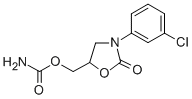 CAS#: 29218-30-2， 3-(M-Chlorophenyl)-2-Oxo-5-Oxazolidinylmethyl Carbamate