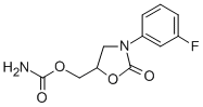CAS#: 29218-33-5， 3-(M-Fluorophenyl)-2-Oxo-5-Oxazolidinylmethyl Carbamate