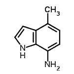 CAS#: 292636-15-8， 4-Methyl-1H-Indol-7-Amine