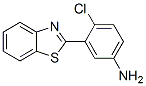 structure of CAS# 292644-36-1, 3-(2-Benzothiazolyl)-4-Chloro-Benzenamine;Benzenamine, 3-(2-Benzothiazolyl)-4-Chloro-;3-(Benzo[D]Thiazol-2-Yl)-4-Chloroaniline