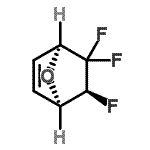 CAS 登录号：292820-75-8， (1R,4S,6S)-5,5,6-三氟-7-氧杂双环[2.2.1]庚-2-烯