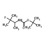 CAS#: 293305-68-7， 2-Methyl-2-Propanyl (3-Fluoro-3-Methyl-2-Butanyl)Carbamate