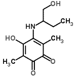 CAS#: 29441-85-8， 4-Hydroxy-5-[(1-Hydroxy-2-Butanyl)Amino]-3,6-Dimethyl-1,2-Benzoquinone