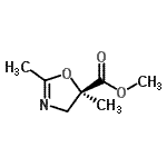 CAS#: 294847-59-9， Methyl (5R)-2,5-Dimethyl-4,5-Dihydro-1,3-Oxazole-5-Carboxylate