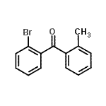 结构式 CAS# 294878-57-2, (2-溴苯基)(2-甲基苯基)甲酮