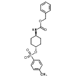 CAS#: 29493-38-7， trans-4-{[(Benzyloxy)Carbonyl]Amino}Cyclohexyl 4-Methylbenzenesulfonate