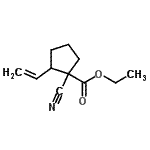 CAS#: 295314-64-6， Ethyl 1-Cyano-2-Vinylcyclopentanecarboxylate