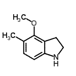 CAS#: 295325-87-0， 4-Methoxy-5-Methylindoline