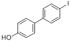 structure of CAS# 29558-78-9, 4'-Iodo-[1,1'-Biphenyl]-4-Ol;4-Hydroxy-4'-Iodobiphenyl;4-HYDROXY-4'-IODOBIPHENYL;4-(4'-IODOPHENYL)PHENOL