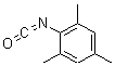结构式 CAS# 2958-62-5, 2-异氰酸-1,3,5-三甲基苯