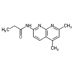 CAS#: 296244-68-3， N-(5,7-Dimethyl-1,8-Naphthyridin-2-Yl)Propanamide