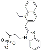 CAS#: 29637-13-6， 1-Ethyl-2-[[3-(3-Sulphonatobutyl)-3H-Benzothiazol-2-Ylidene]Methyl]Quinolinium