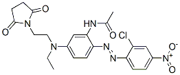 CAS#: 29649-47-6， N-[2-[2-(2-Chloro-4-Nitrophenyl)Diazenyl]-5-[[2-(2,5-Dioxo-1-Pyrrolidinyl)Ethyl]Ethylamino]Phenyl]-Acetamide