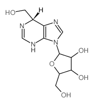 CAS 登录号：29699-93-2， 6-羟基甲基-1,6-二氢嘌呤核糖核苷