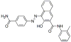 CAS#: 2972-58-9， 4-[[4-(Aminocarbonyl)Phenyl]Azo]-3-Hydroxy-N-(2-Methylphenyl)Naphthalene-2-Carboxamide