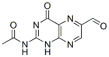 structure of CAS# 29769-49-1, N-(6-Formyl-4-Oxo-1H-Pteridin-2-Yl)Acetamide;N-(6-Formyl-4-Keto-1H-Pteridin-2-Yl)Acetamide;N-(6-Methanoyl-4-Oxo-1H-Pteridin-2-Yl)Ethanamide;Ncistruc2_000688
