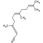 CAS#: 29789-67-1， (2E,6E)-3,7,11-Trimethyl-2,6,10-Dodecatrienenitrile