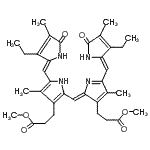 CAS#: 29790-14-5， Methyl 3-[5-[(Z)-(3-Ethyl-4-Methyl-5-Oxo-Pyrrol-2-Ylidene)Methyl]-2-[(Z)-[5-[(Z)-(3-Ethyl-4-Methyl-5-Oxo-Pyrrol-2-Ylidene)Methyl]-3-(3-Methoxy-3-Oxo-Propyl)-4-Methyl-Pyrrol-2-Ylidene]Methyl]-4-Methyl-1H-Pyrrol-3-Yl]Propanoate