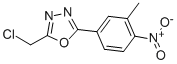 CAS#: 298187-48-1， 2-(Chloromethyl)-5-(3-Methyl-4-Nitrophenyl)-1,3,4-Oxadiazole
