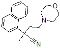 CAS#: 2982-09-4， alpha-Methyl-alpha-(1-Naphtyl)-4-Morpholinebutyronitrile