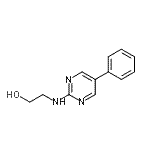 CAS#: 298217-37-5， 2-[(5-Phenyl-2-Pyrimidinyl)Amino]Ethanol