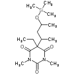 CAS#: 29836-74-6， 5-Ethyl-1,3-Dimethyl-5-{4-[(Trimethylsilyl)Oxy]-2-Pentanyl}-2,4,6(1H,3H,5H)-Pyrimidinetrione