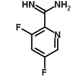 CAS#: 298709-38-3， 3,5-Difluoro-2-Pyridinecarboximidamide