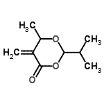 CAS#: 299177-35-8， 2-Isopropyl-6-Methyl-5-Methylene-1,3-Dioxan-4-One
