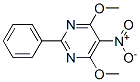 CAS#: 29939-35-3， 4,6-Dimethoxy-5-Nitro-2-Phenylpyrimidine
