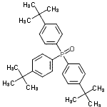 CAS#: 29942-35-6， Tris[4-(2-Methyl-2-Propanyl)Phenyl]Phosphine Oxide