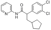 CAS#: 300353-42-8， 3,4-Dichloro-alpha-(Cyclopentylmethyl)-N-2-Pyridinyl-Benzeneacetamide