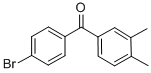 structure of CAS# 300383-01-1, 4-Bromo-3',4'-Dimethylbenzophenone;4-BROMO-3',4'-DIMETHYLBENZOPHENONE