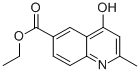 structure of CAS# 300590-94-7, 4-Hydroxy-2-Methylquinoline-6-Carboxylic Acid Ethyl Ester;2-Methyl-4-Oxo-1H-Quinoline-6-Carboxylic Acid Ethyl Ester;4-Keto-2-Methyl-1H-Quinoline-6-Carboxylic Acid Ethyl Ester;Mls000108956