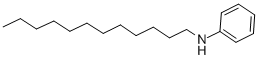 structure of CAS# 3007-74-7, N-n-Dodecylaniline;Lauryl-Phenyl-Amine;Benzenamine, N-Dodecyl-