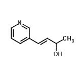 CAS#: 300805-77-0， (3E)-4-(3-Pyridinyl)-3-Buten-2-Ol