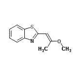 CAS#: 300806-84-2， 2-[(1E)-2-Methoxy-1-Propen-1-Yl]-1,3-Benzothiazole
