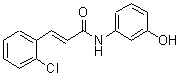 CAS#: 300825-48-3， (2E)-3-(2-Chlorophenyl)-N-(3-Hydroxyphenyl)Acrylamide